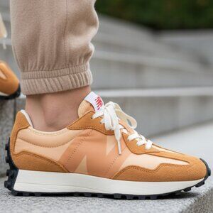New Balance 327 Casual Women's Sneakers Shoes Peach Blossom ~ various sizes ~